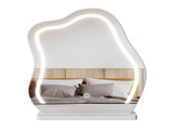 Levede Dressing Table Stool Set with Mirror Led VM1023