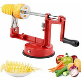 Spiral Cutter Chips Cutter Stainless Steel Peeler Fruit Corer Stir Slicer Cutter, V1237-ZY-203-5148