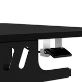 Levede Mobile Standing Desk Adjustable Height Table DH1075-BK-AU