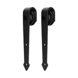 Barn Door Hanging Wheel Carbon Steel Pulley Roller with Screw Sliding Door Hardware Kit V1294-YM0901-3114210066811