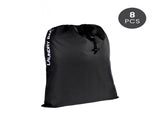 8 pcs Travel Laundry Bag Water Resistant Drawstring Clothes Organiser for Sports, Gym & Travel V915-FM0033X8