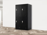 Four-Door Office Gym Shed Storage Locker V63-834611