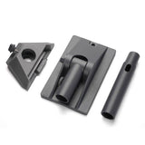 Adjustable Roof Mount Bracket with 180&deg Pivot and 360&deg Rotating Mast for Standard Gen 3 Dish and V1341-ZY-F2VMQX7H-DARKGREY