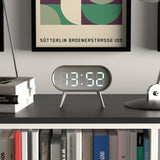 Newgate Space Hotel Cyborg Led Alarm Clock Grey V398-NGSH-CYBO-S1-GY