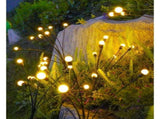 Solar Outdoor Lights LED Solar Powered Firefly Lights with 6 LED Bulbs,Path Landscape Decorative V1366-AZ2-W-24460