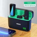 Hridz SX6 2in1 Portable Wireless Microphone For fast connection 2.4g Dual Microphone for Vlog V571-0740111698689