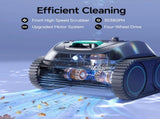 WYBOT C1 Cordless Robotic Pool Cleaner, with APP Control, Auto Vacuum Robot, Wall & Waterline V219-POLCLNWY1CLB