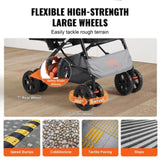 VEVOR Pet Stroller, 4 Wheels Dog Stroller Rotate Brakes, 44lbs Weight Capacity, Puppy Stroller V952-CWTCCGK4QSHSU0H92V0