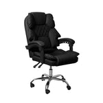 Levede Gaming Chair Office Computer Black No Footrest OF1037-BK-NOP