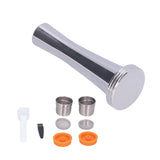 Reusable Coffee Capsule Cup Stainless Steel Coffee Filter Fit for Illy Home Office Cafe Accessory V1294-YM0901-3118210169511