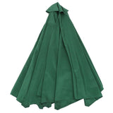 Replacement Outdoor Patio Umbrella Canopy Cover, Durable Polyester Fabric, 106x106 Inch Parasol V1366-AZ2-W-18953