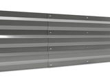 Green Fingers Garden Bed 150x90cm Planter Box Raised Container Galvanised Steel GARDEN-15090-ALUMGR