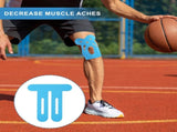15pcs Precut Kinesiology Tape for Knees, Breathable & Waterproof Pre Cut Sport Tape Running V1259-DP01-A-2679