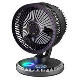 Small Desk Fans - Portable Electric Table Fan with 90-Degree Tilt Head and 3 Speed V1369-AZ3-W-22359