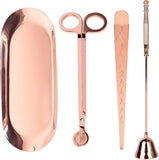 Candle Accessory Set 4 in 1, Wick Trimmer, Cutter, Snuffer Kit, Dipper for Scented Lover, Care V1188-WSZ-A-2220