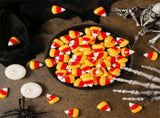 150 Pcs Halloween Cute Resin Candy Corn Flatback Artificial Candy Corn Faux Flatback Embellishments V1192-AZ-W-28786