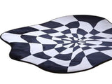 Carpet Comfortable Soft Color Blocking Bedside Creative Irregular Rug for Bedroom Living Room V1294-YM0703-3117230078113