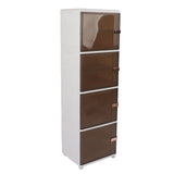 Collapsible Storage Bins Large Capacity Movable Dustproof Stackable Closet Organizer Bins with V1294-YM0901-3116230015814