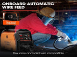 ROSSI 200A MIG/MAG/MMA/ARC/TIG Multi-Purpose Welder MIG-200, Flux/Solid Wire/CO2 Or Argon Gas V219-WDRMIGRO200A