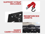 Kartrite Pair Aluminium Folding Loading Ramp ATV Motorbike Motorcycle Golf Buggy Trailer ATV-01A-BK-2