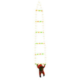 5.58ft Ladder Light with Santa Multifunctional Colourful Energy Saving LED Ladder Xmas Light for V1294-YM0901-3115240087911