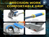 Multifunctional Manual Tube Bender, 0-180&deg Precision Bending, Compatible with Three Pipe Diameters, V1232-WGGJ-CT612-001