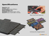 Social Hike Puzzle Board 1500 pcs - Felt Tilting Portable Cover Drawers Grey V238-SUPDZ-41206029189200