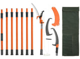 Manual Pole Saw, 2.24 m-8.24 m Extendable Tree Pruner, Sharp Steel Blade and Scissors High Branches V952-SDGZJBXZZK8M8K9PGV0