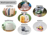 Tutuviw Christmas Tree Storage Bag,Clear Waterproof Xmas Trees Upright Cover Extra Large Plastic V1189-WXFWAL-20260319-00594