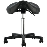 VEVOR Saddle Stool with Wheels, 400 LBS Weight Capacity Ergonomic Rolling Saddle Stool, Height V952-MADHSNLMADWKR2KEMV0