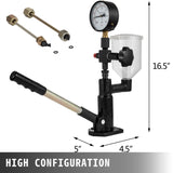 Diesel Injector Nozzle 
Pressure Tester Dual scale Manometer Test Tool 0-600Bar V952-CYJPYZJYQ00000001V0