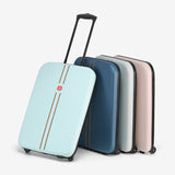 Compact Expandable Foldable Luggage - Reinforced Alloy Handle & Silent Wheels V888-ELOSUNG35243