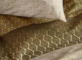 Bedding House Sanna Gold 100% Cotton Percale Quilt Cover Set Queen V442-HIN-QUILTCS-SANNA-GOLD-QS