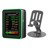 WiFi 6-in-1 Indoor Air Quality Monitor HCHO TVOC CO 2 CO PM10 PM2.5 Meter Gases Detecting V1370-AZ4-18670