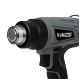 Traderight 21V Heat Gun Kit 500&degC Cordless 5 Nozzles HW0280