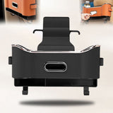 Car Seat Back Storage Box -Multifunctional Storage Box with Cup Holders, Tissue Box & Hooks, V1366-AZ2-W-11395