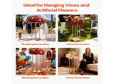Wedding Flower Stand, 10PCS 60cm Column Flower Stand, Floral Stands with Metal Laminate, Cylindrical V952-HLHJLFT10J60MT7YR001V0