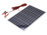 Solar Panel 15W 18V High Efficiency Polycrystalline Solar Panel Kit with Clip for Car RV Marine V1294-YM0703-3114230072511