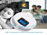 Carbon Monoxide Detector LCD Display Screen Battery Powered Carbon Monoxide Alarm Detector Monitor V1294-YM0901-HS6943-2