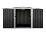 Giantz Garden Shed 2.58x2.07M Sheds Outdoor Storage Workshop Metal Shelter Sliding Door SHED-GAB-6X8-ABCD