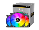 Antec F12 Racing ARGB 3 Pack w/ ARGB and PWM Controller. Full Spectrum ARGB lighting and efficient V1202-V2-CAA-F12RACINGARGB-3P