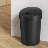 Devanti Sensor Bin Motion Rubbish Bins Kitchen Automatic Trash Can Black 9L SB-9LR10-BK