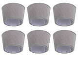 6PCS Simple Lamp Shades Modern Cloth Art Lampshade for E14 Screw Chandelier Wall Lamp V1294-YM0901-3119210046111
