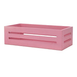 12.99 X 6.1 X 3.94in Wooden Storage Basket Multifunctional Pink Storage Crate Box for Bathroom V1294-YM0901-3117240340611