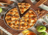 3 Pieces 8-cut, 7-cut and 6-cut Pie Cutter 10.6 Inches Diameter Stainless Steel Pie Slicer Rust V1259-DP01-F-132