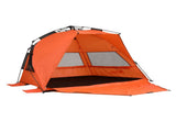 Weisshorn Beach Tent 3-4 Person Pop Up Sun Shade UPF 50 Automatic Outdoor Orange TENT-C-BEA-4-OR