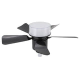 Ceiling Fan with Light 3 Colors Dimmable Quiet LED Ceiling Fan Lamp Screw in E26 Base Timer Function V1294-YM0901-3119250026312