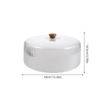 Round Cake Display Dome Acrylic Cover for Pastry and Cheese Protection V1370-AZ4-09664