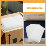 1000Pcs White Foam Wrap Pouches Cushioning Packing Supplies for Moving and Shipping Dishes V1192-AZ-W-27104
