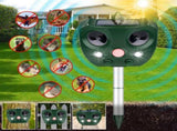 Ultrasonic Pest Repeller Solar Powered Outdoor,Cat Repeller Outdoor,Solar Animal Repeller Ultrasonic V1366-AZ2-W-05558
